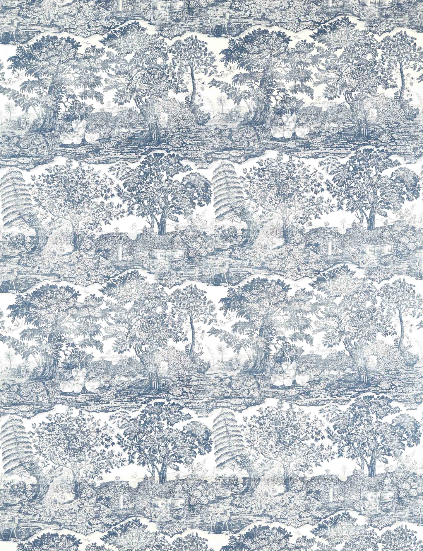 Tissu en lin mélangé Highgrove Toile par Sanderson