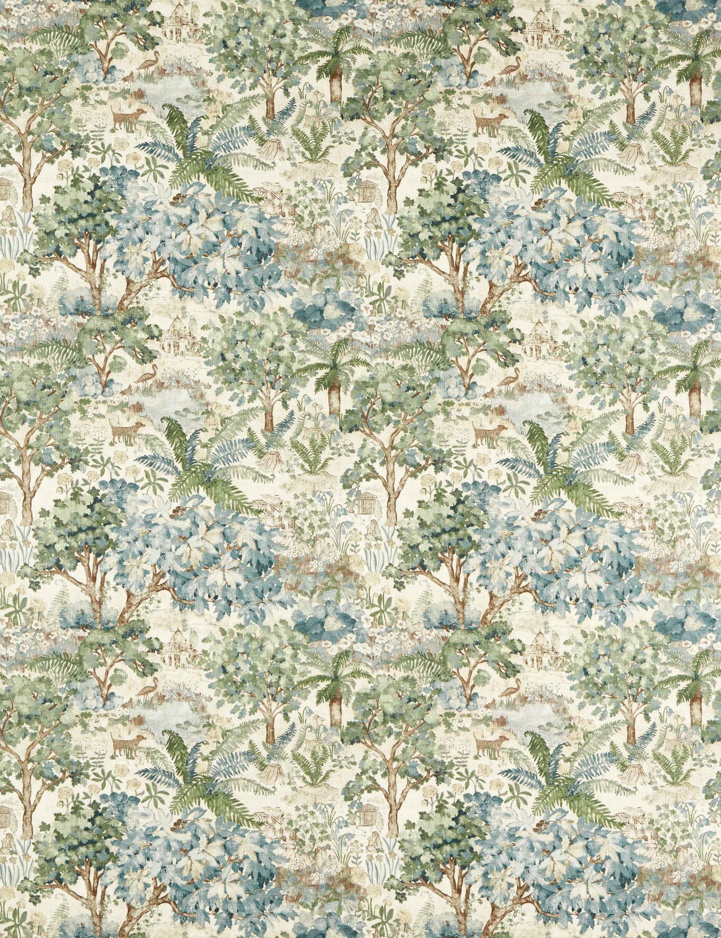 Le tissu en coton Stumpery de Sanderson