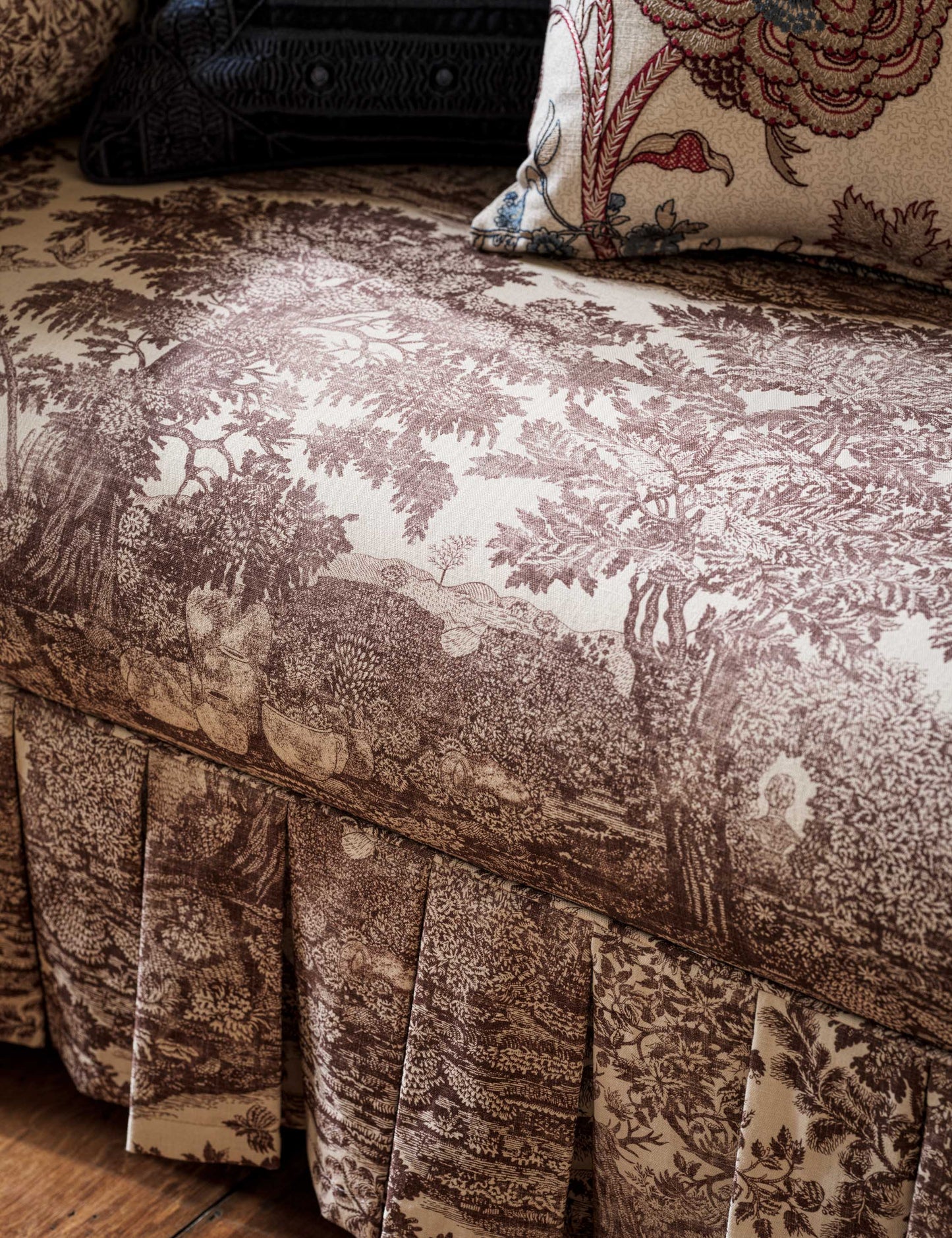Tissu en lin mélangé Highgrove Toile par Sanderson