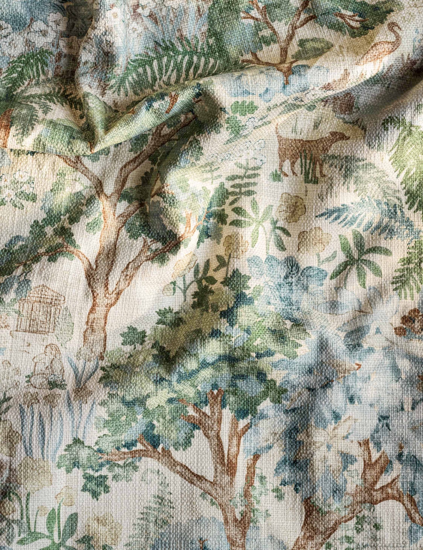 Le tissu en coton Stumpery de Sanderson