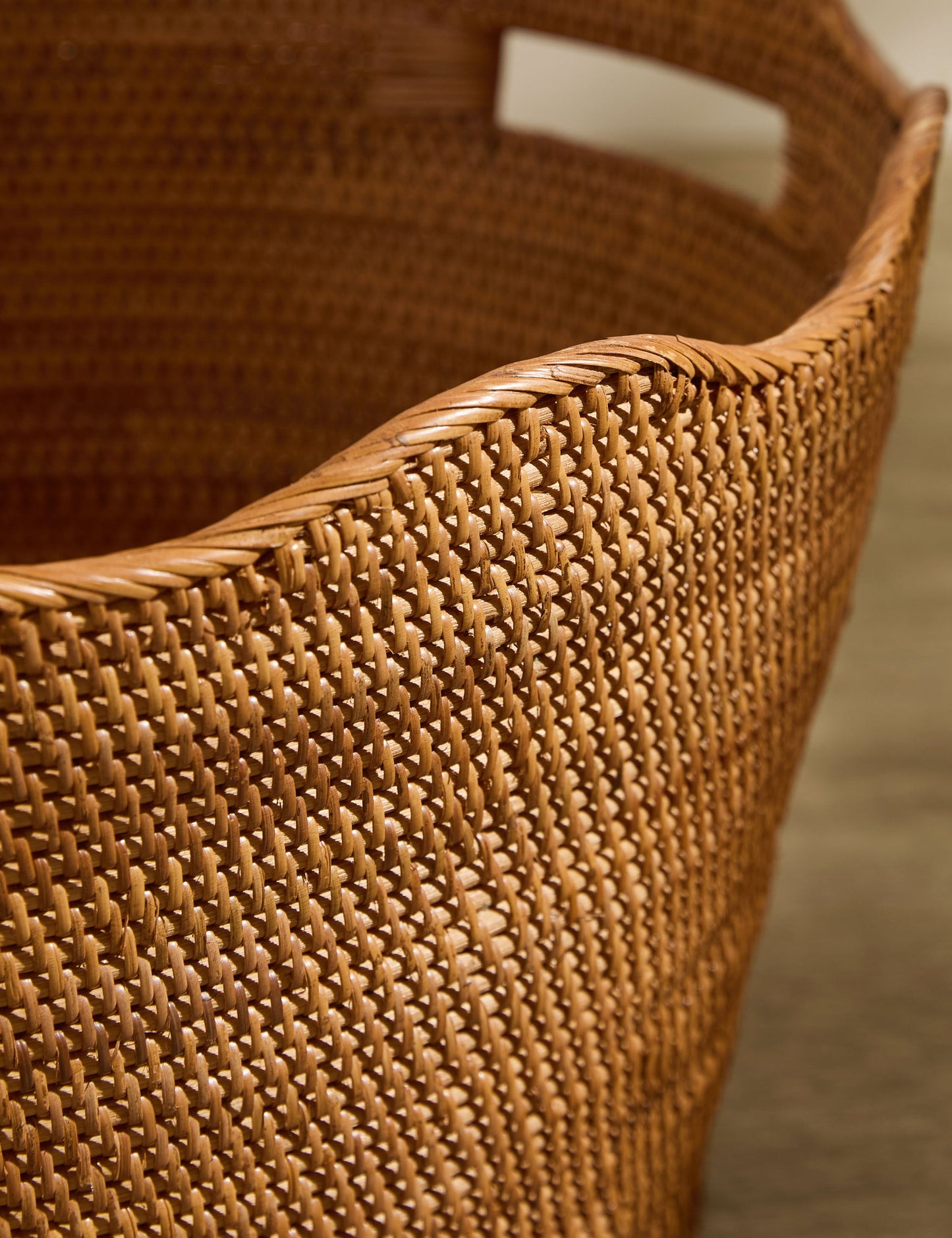 Panier à linge en rotin Tyna