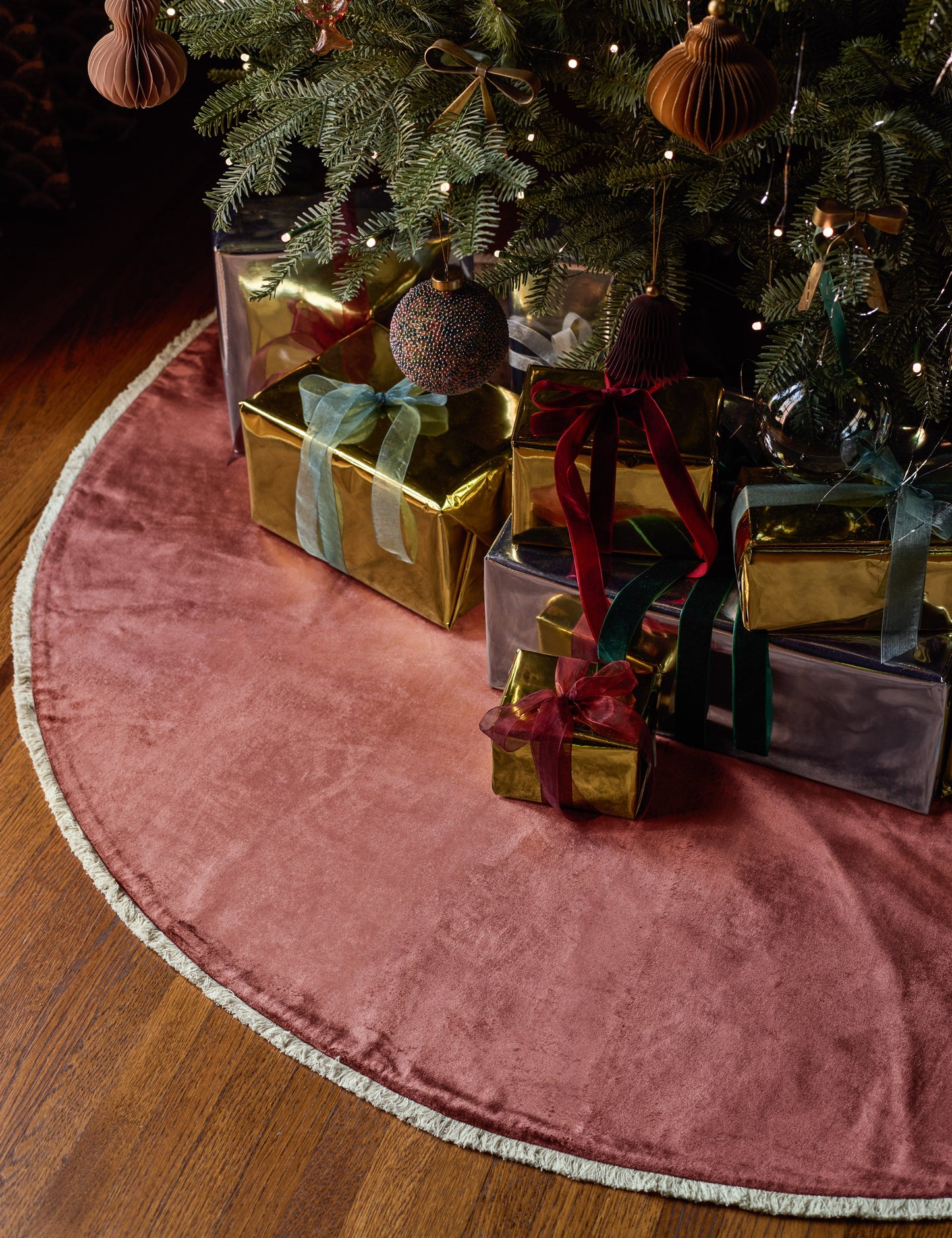 Jupe de sapin en velours Brandis