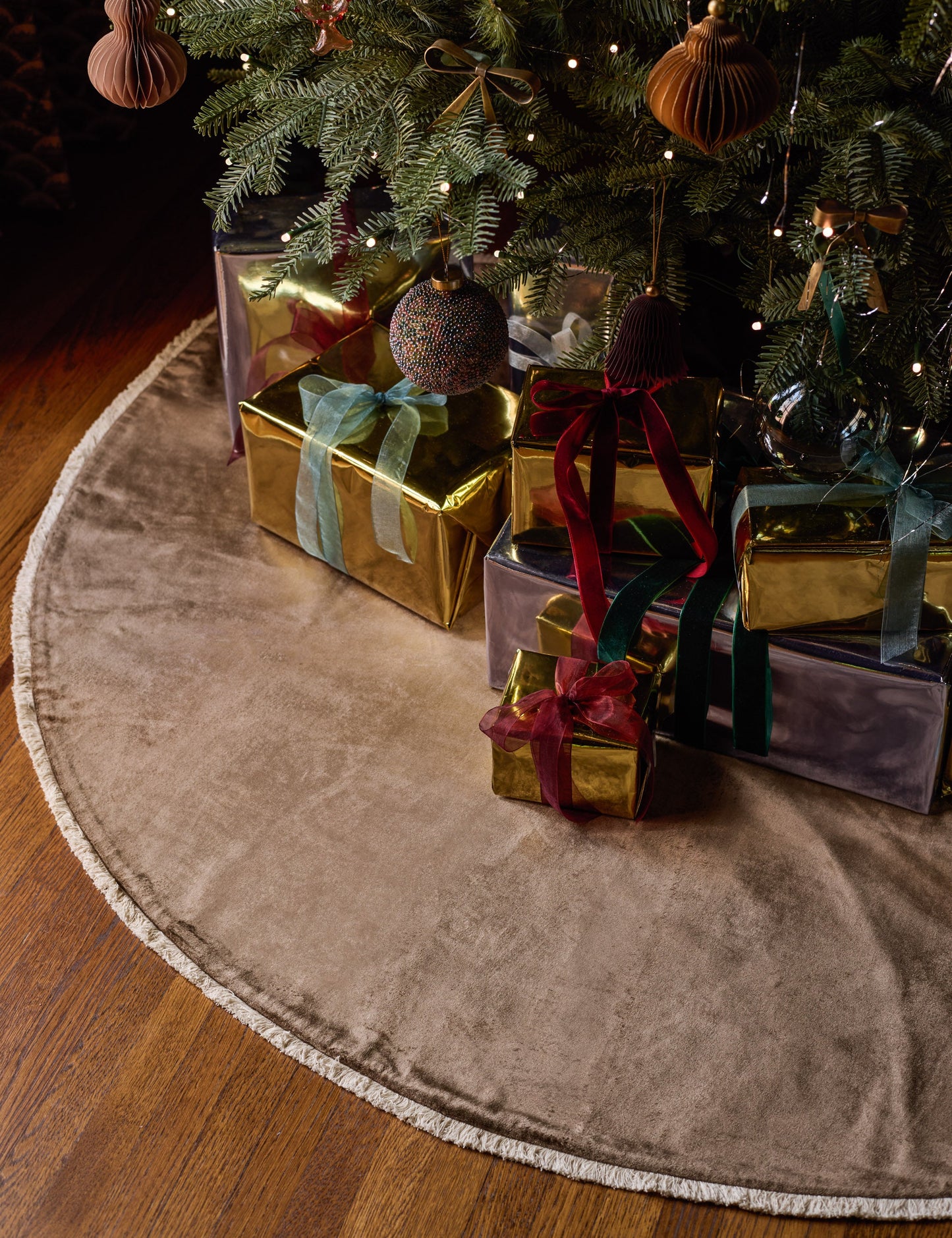 Jupe de sapin en velours Brandis