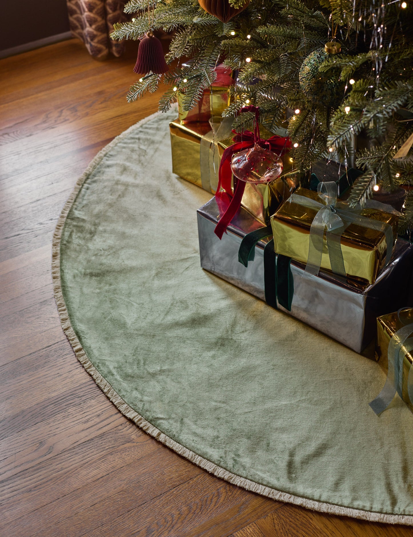 Jupe de sapin en velours Brandis
