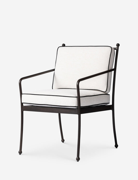 Chaise de salle à manger d'extérieur Gracen