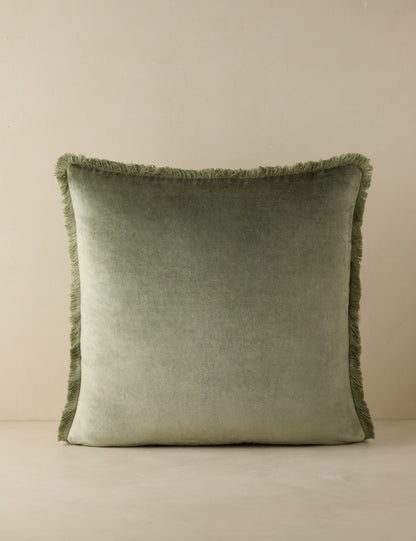 Coussin en velours Brandis