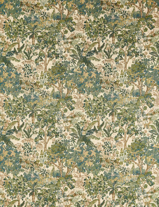 Tissu en coton tapisserie Stumpery de Sanderson