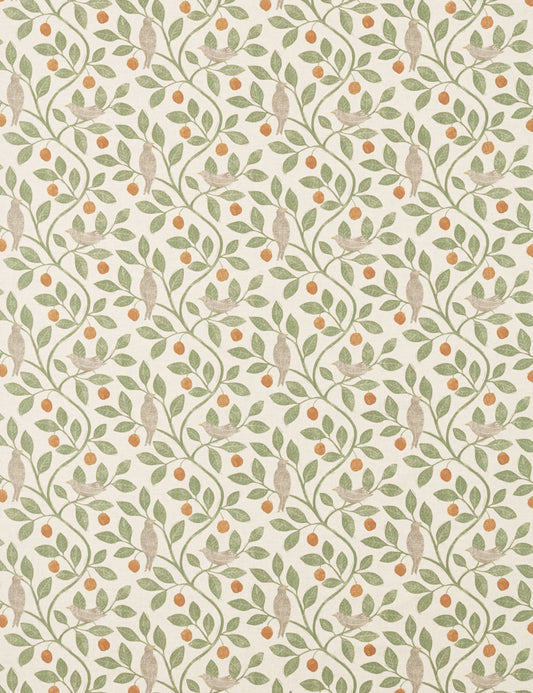 Tissu en coton Damson Tree par Sanderson