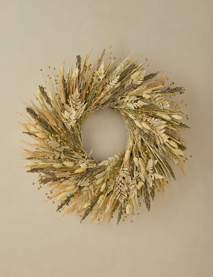 Couronne de grains cueillis conservés