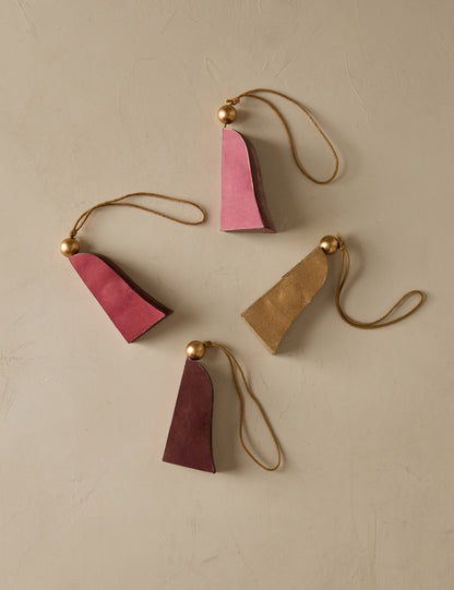 Décorations en papier Revel en forme de cloche (lot de 4)