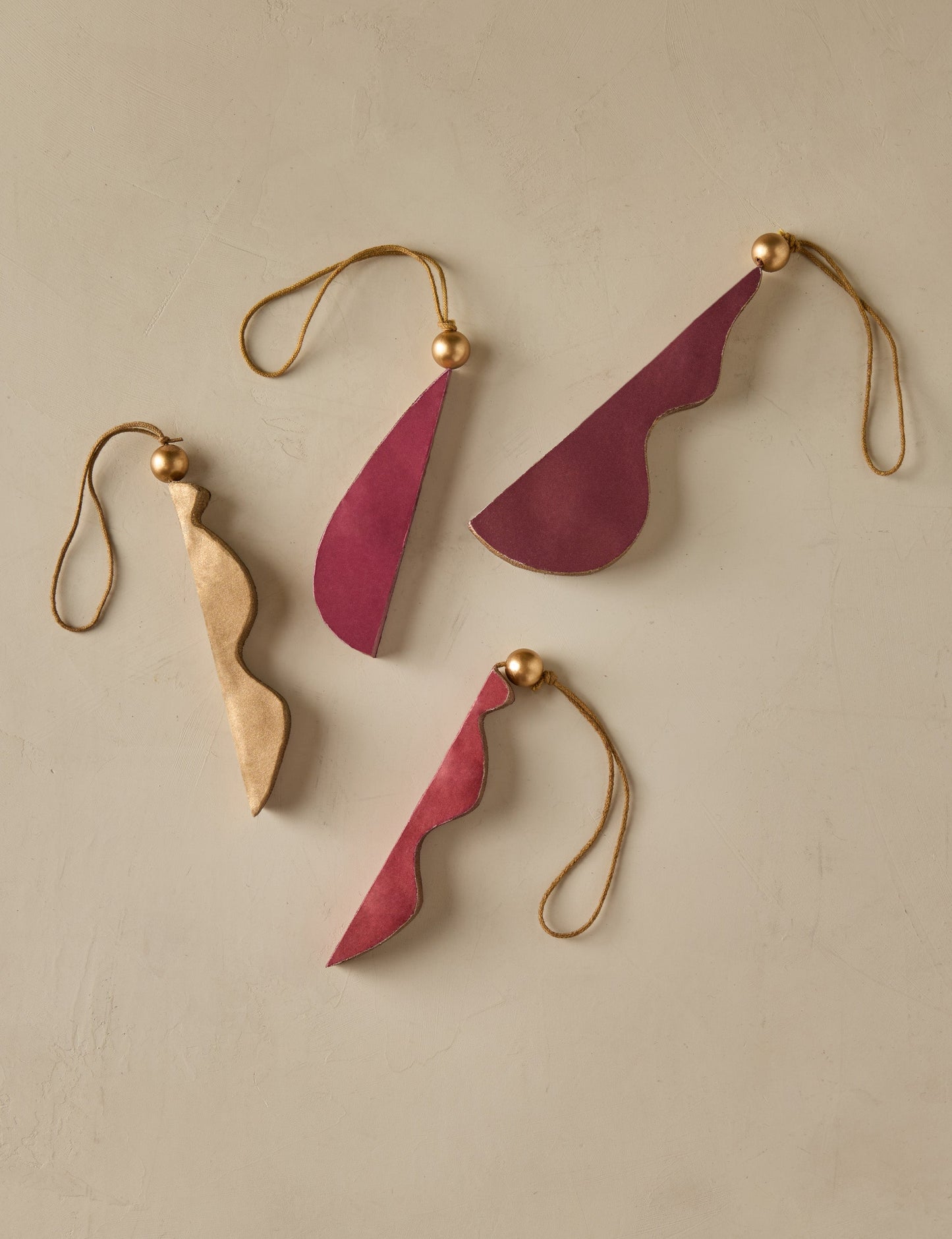 Décorations en papier Revel (lot de 4)