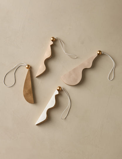 Décorations en papier Revel (lot de 4)