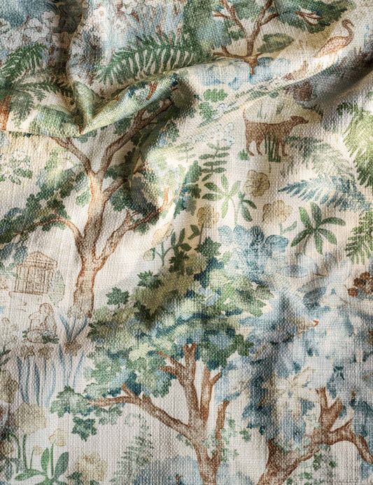 Le tissu en coton Stumpery de Sanderson