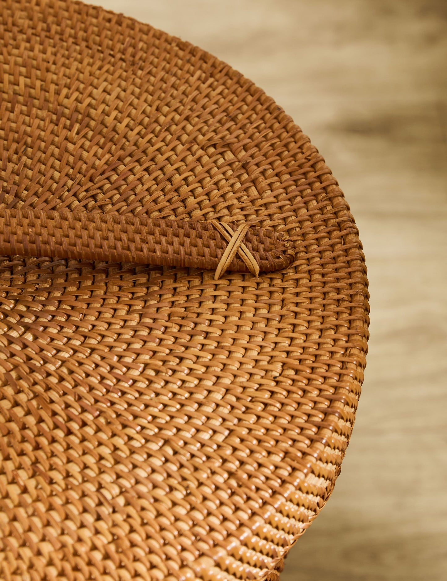 Panier à couvercle en rotin Tyna