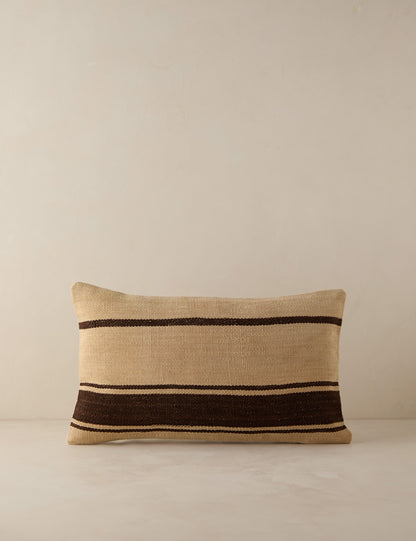 Coussin lombaire vintage n° 183, 12 x 20
