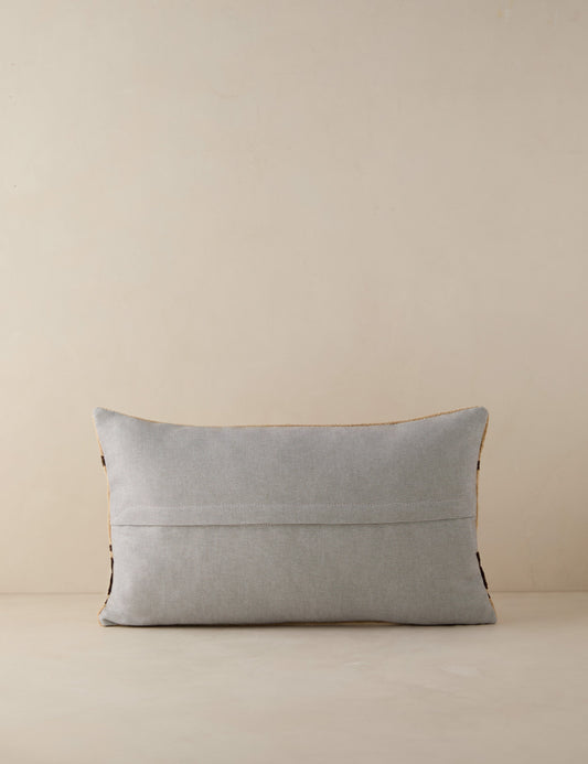 Coussin lombaire vintage n° 183, 12 x 20