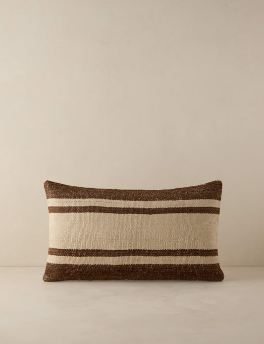 Coussin lombaire vintage n° 187, 12 x 20