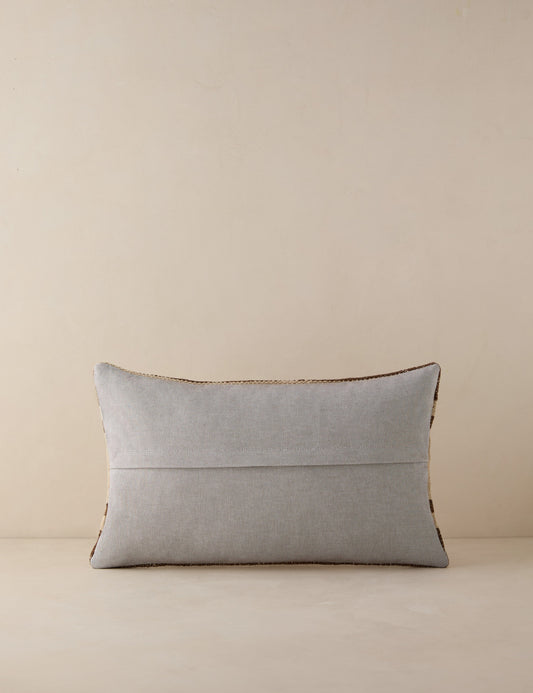Coussin lombaire vintage n° 188, 12 x 20