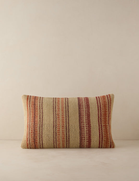 Coussin lombaire vintage n° 189, 12 x 20