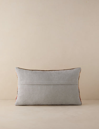 Coussin lombaire vintage n° 190, 12 x 20