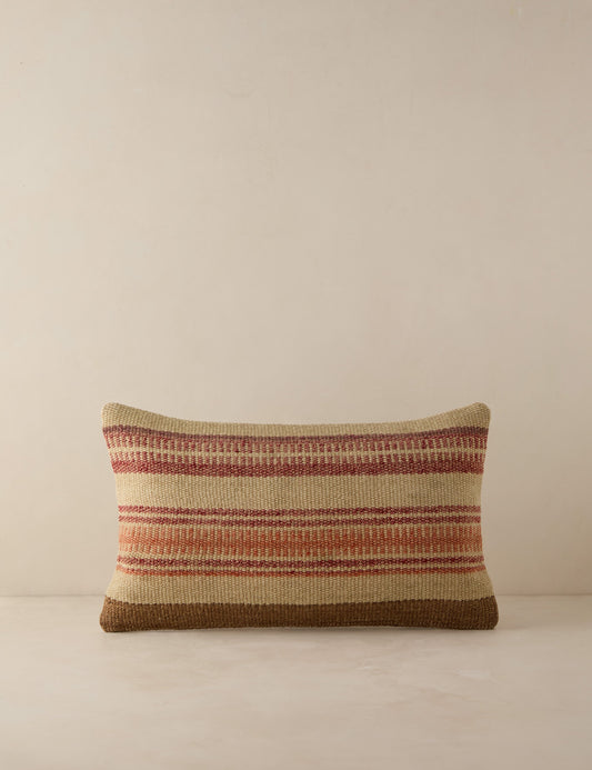 Coussin lombaire vintage n° 191, 12 x 20