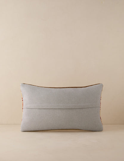 Coussin lombaire vintage n° 202, 12 x 20