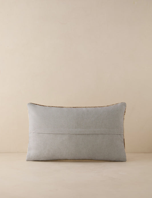 Coussin lombaire vintage n° 208, 12 x 20