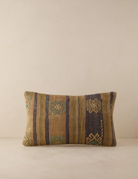 Coussin lombaire vintage n° 209, 12 x 20