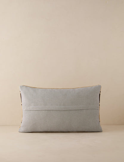 Coussin lombaire vintage n° 211, 12 x 20