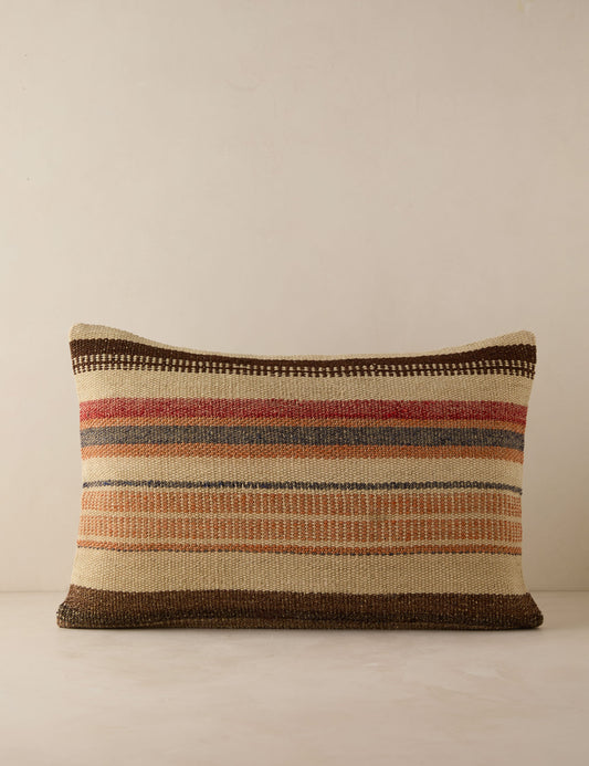 Coussin lombaire vintage n° 228, 16 x 24