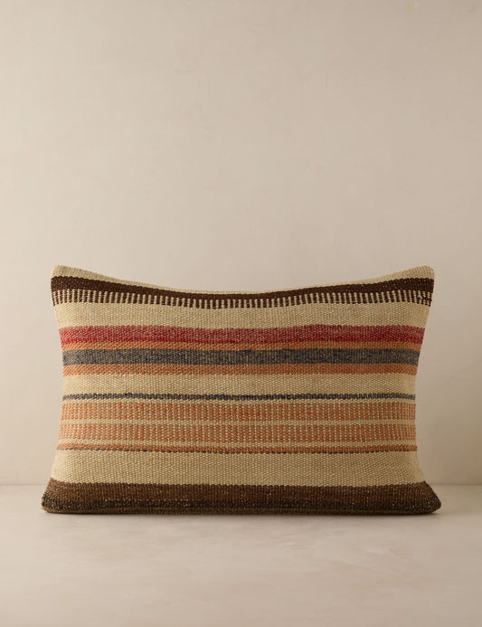 Coussin lombaire vintage n° 238, 16 x 24