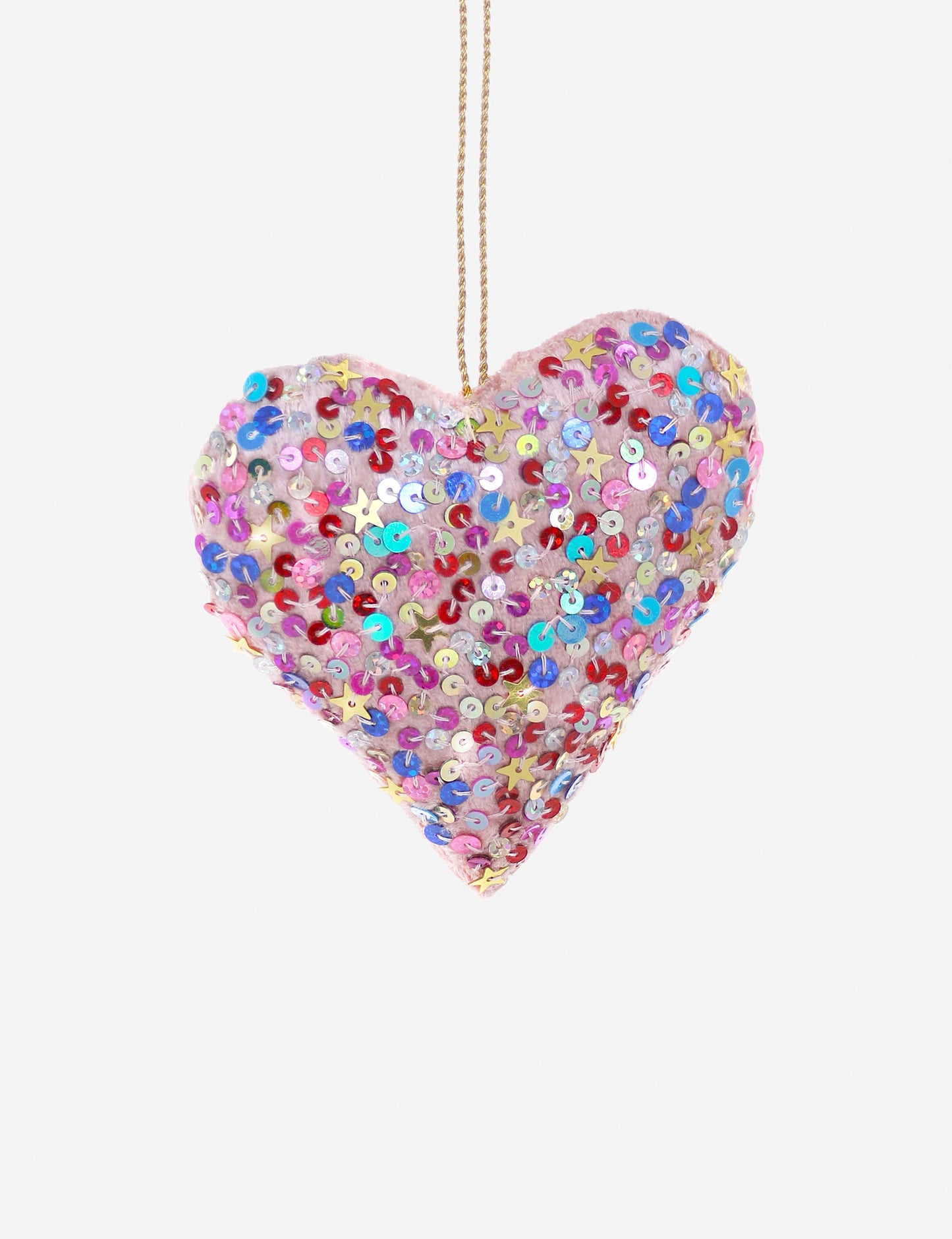 Décoration en forme de cœur à paillettes Magpie par Cody Foster and Co
